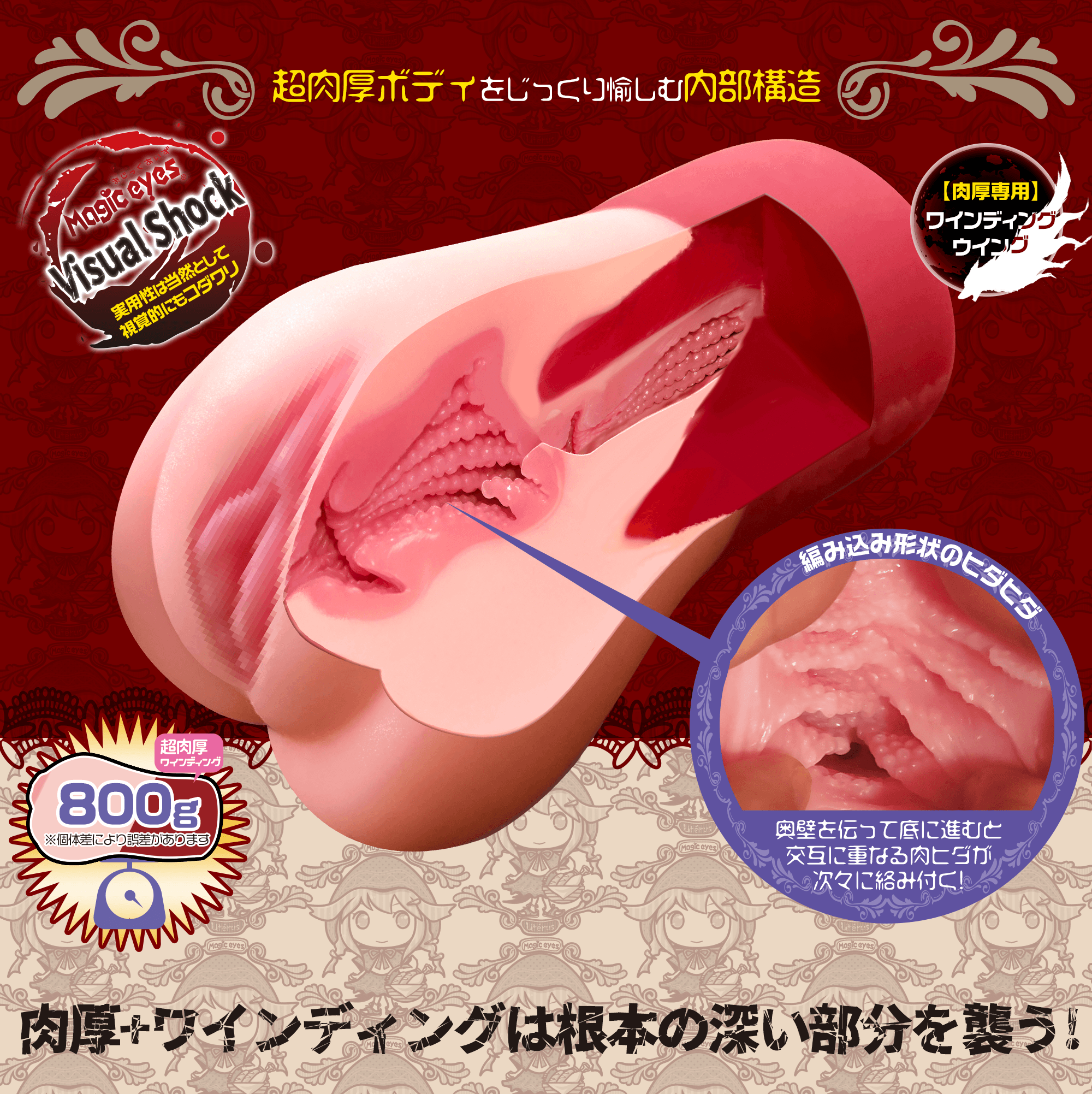 Magic Eyes Gokusai Uterus • Realistic Stroker