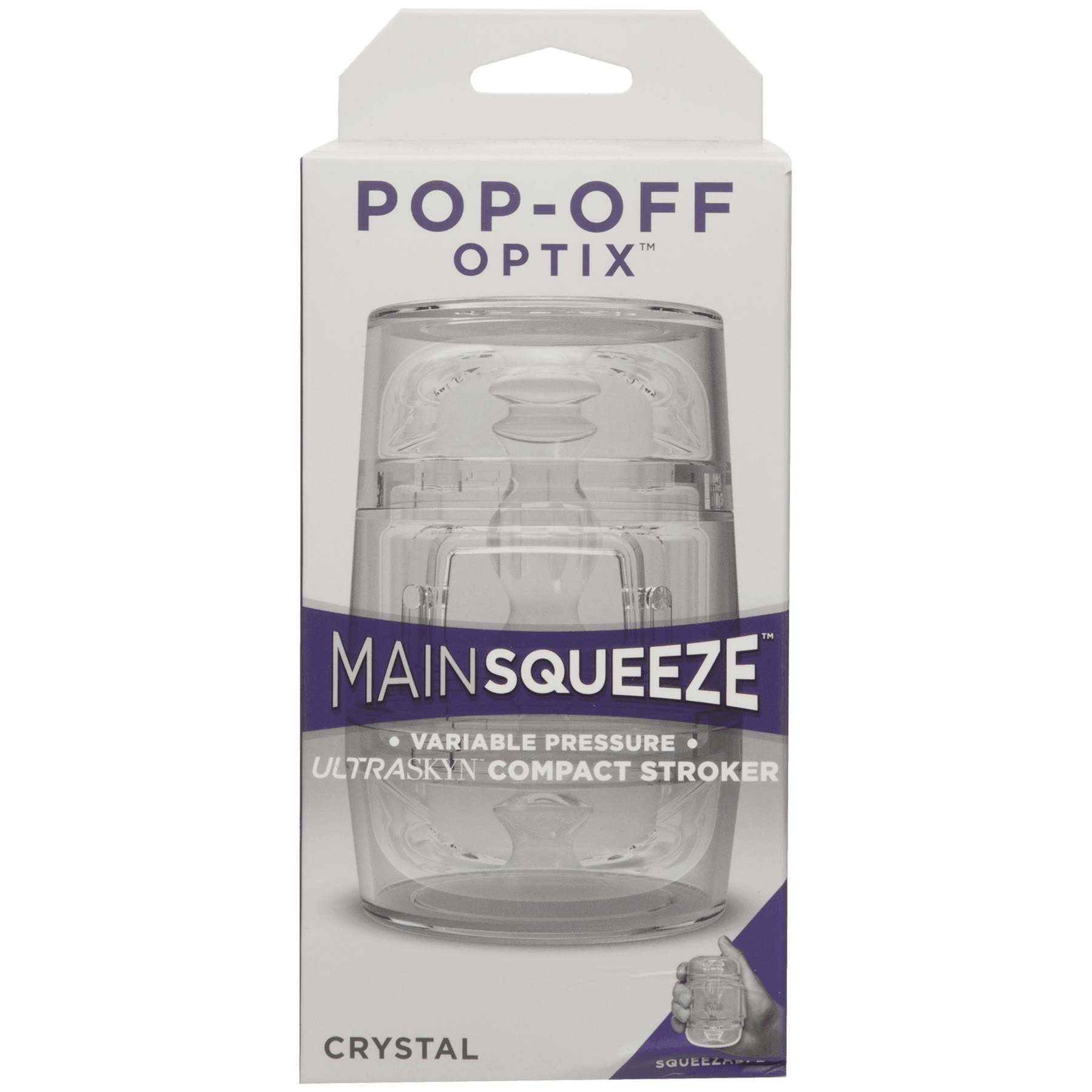 Main Squeeze Pop-Off OPTIX • ULTRASKYN Compact Stroker