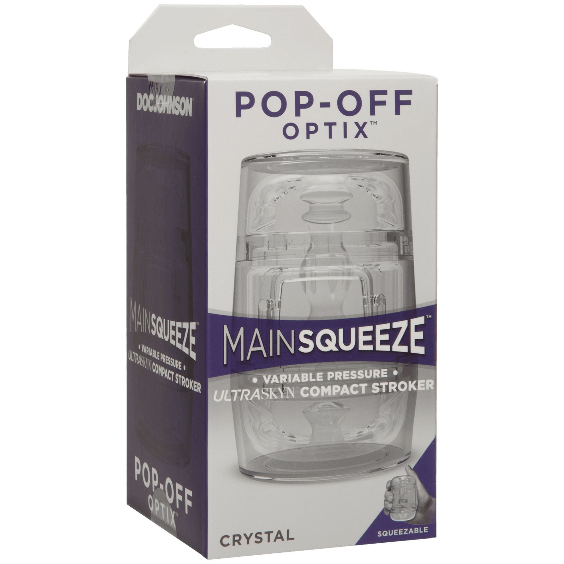 Main Squeeze Pop-Off OPTIX • ULTRASKYN Compact Stroker