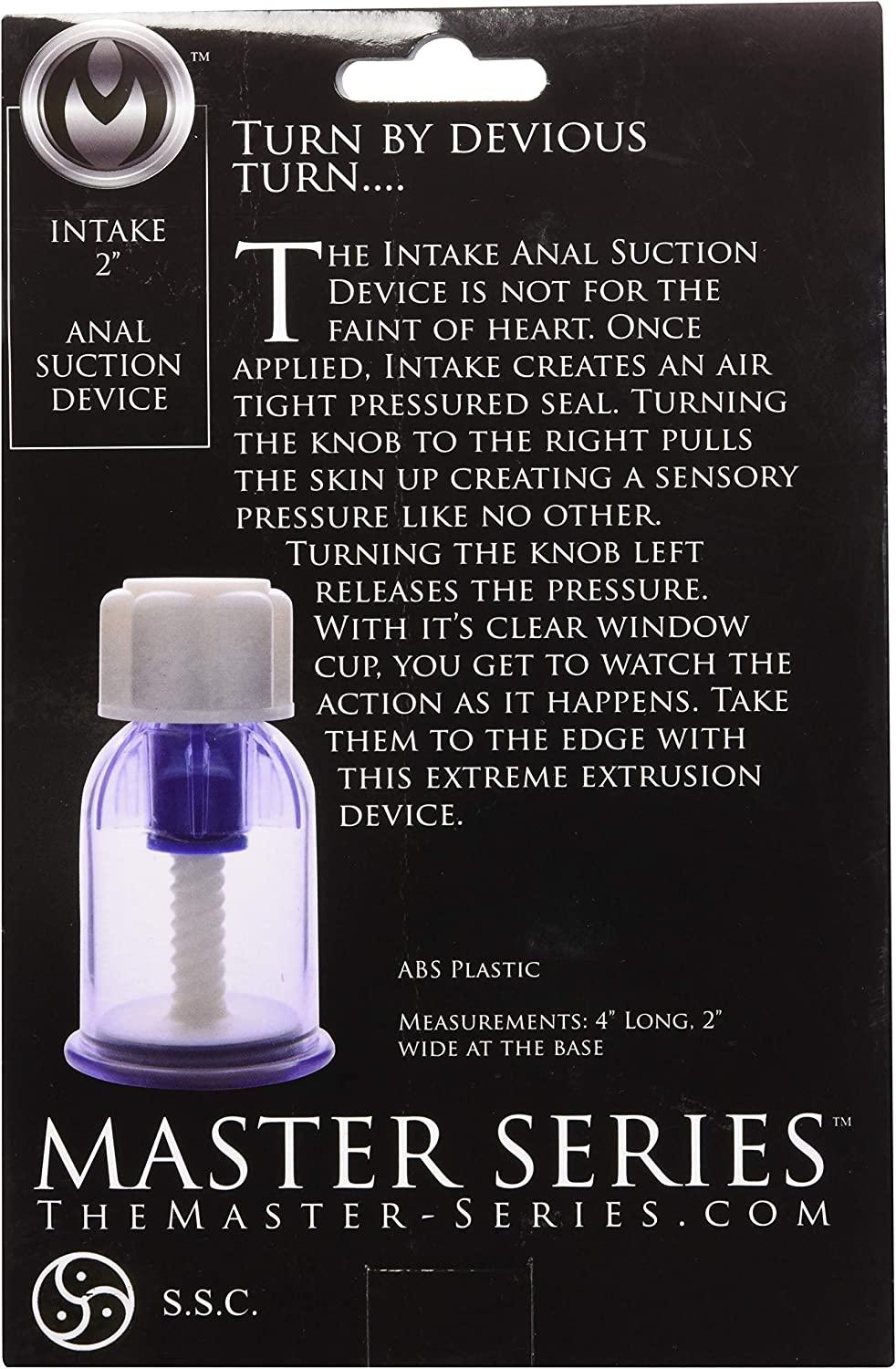 Master Series Intake • Anal Suction Device