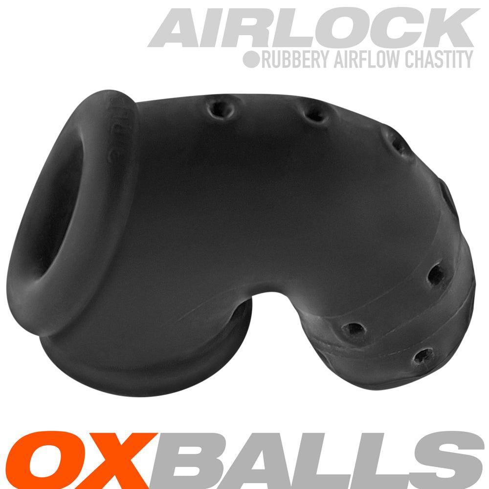 Oxballs Airlock • TPR+Silicone Chastity Cage