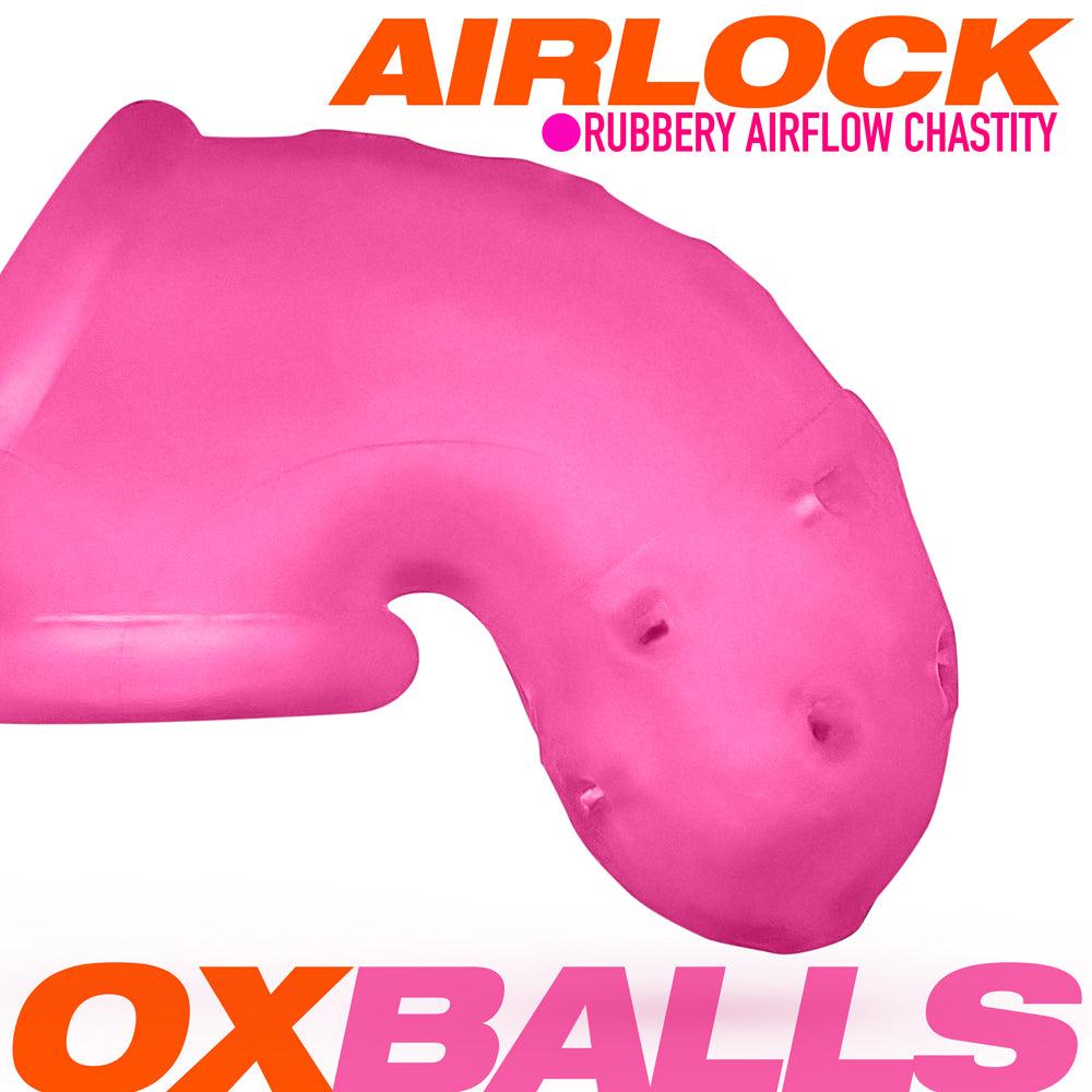Oxballs Airlock • TPR+Silicone Chastity Cage - Happibee