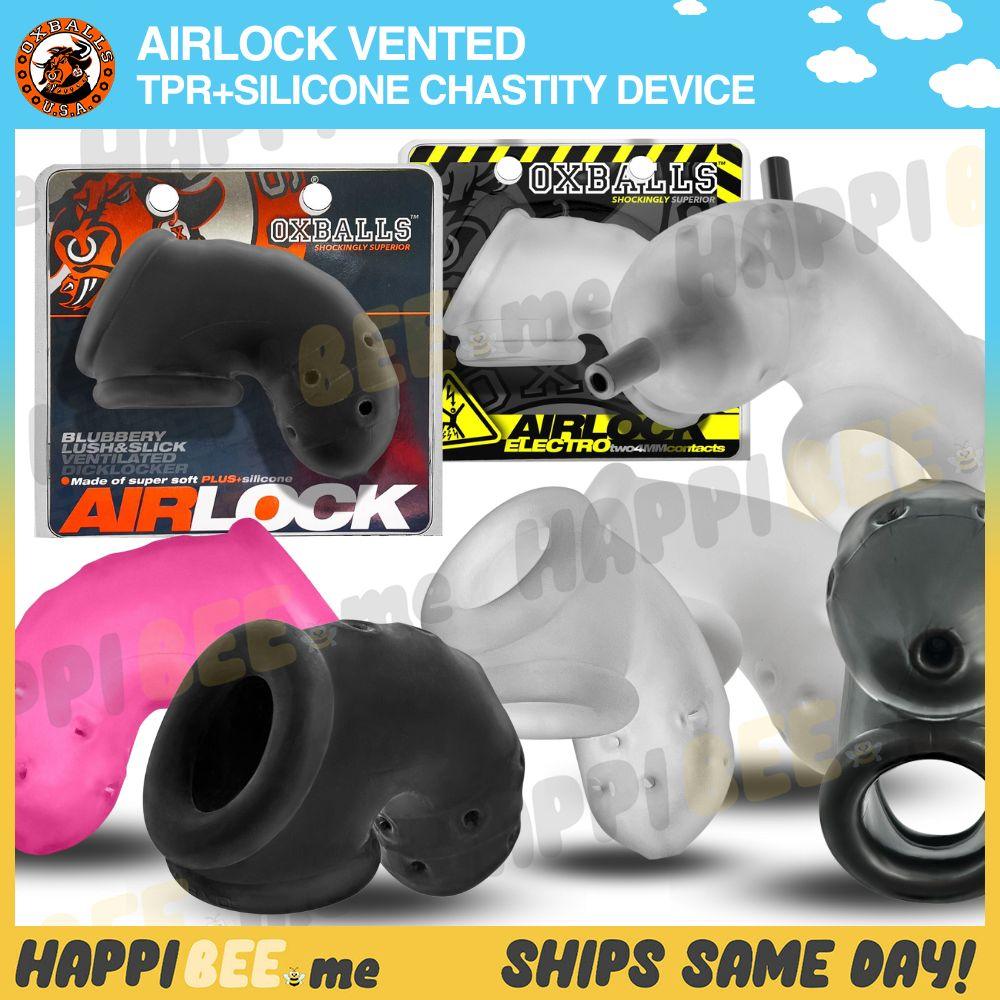 Oxballs Airlock • TPR+Silicone Chastity Cage