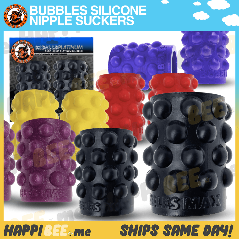 Oxballs Bubbles • Silicone Nipple Suckers - Happibee.com