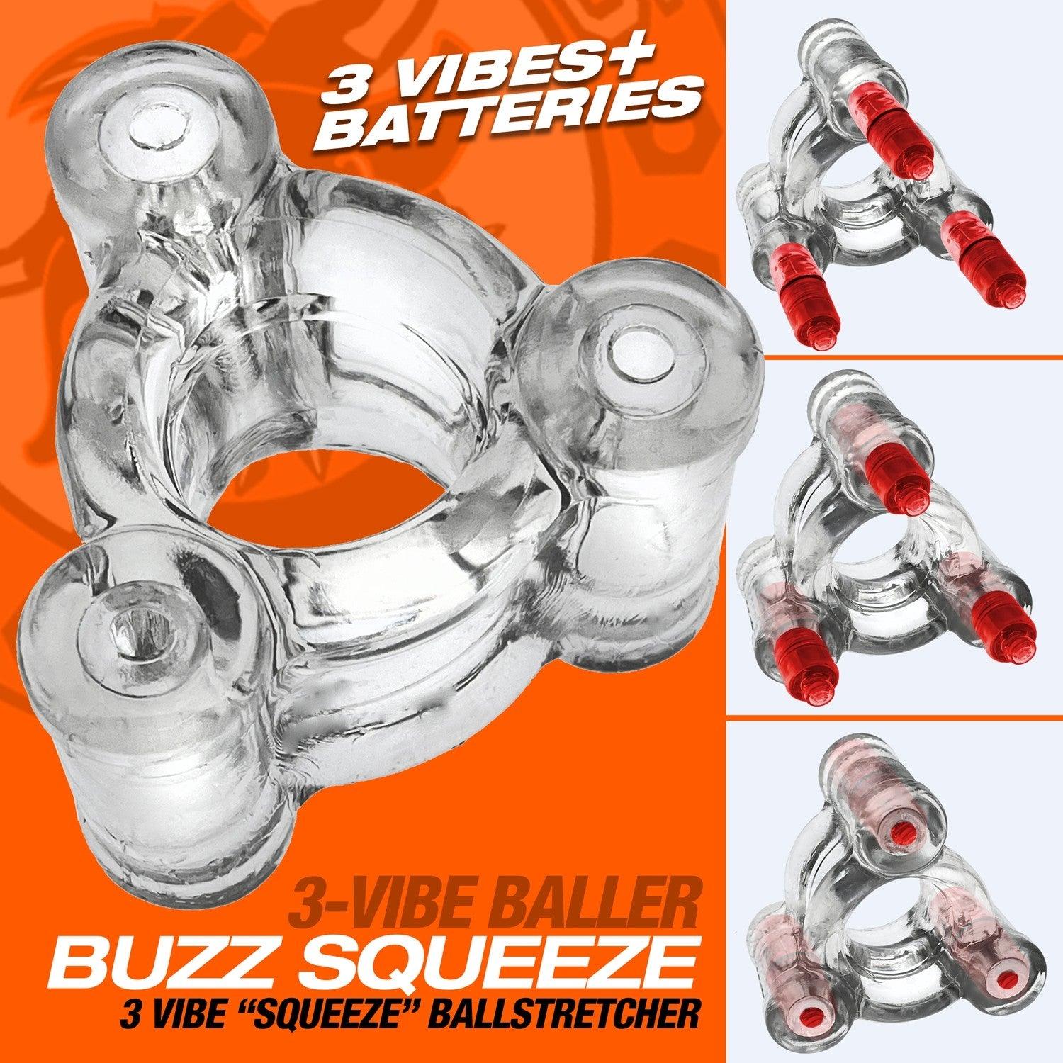 Oxballs Buzz Squeeze • Vibrating Ballstretcher