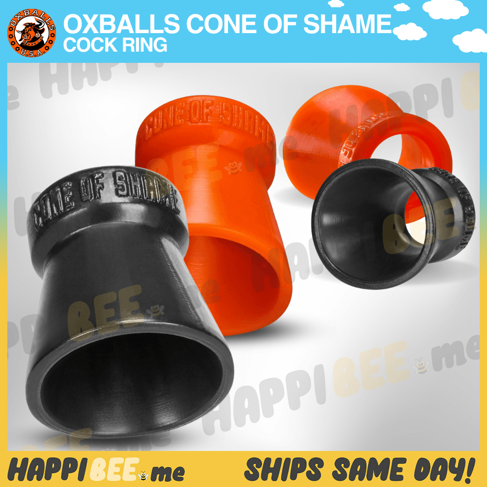 Oxballs Cone Of Shame • Silicone Penis Ring