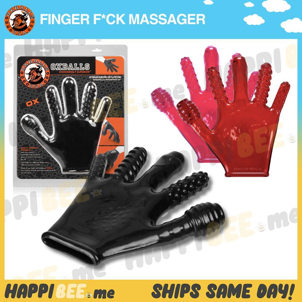 Oxballs Finger F*ck • Couples G-Spot + P-Spot Massager - Happibee