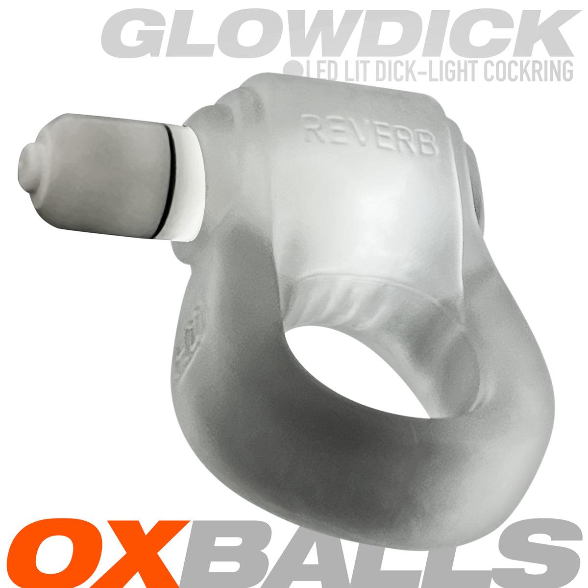 Oxballs GLOWDICK • TPR+Silicone LED Penis Ring