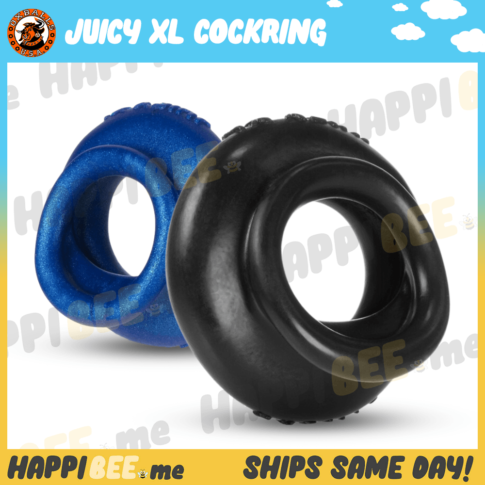 Oxballs Juicy XL • Silicone Penis Ring - Happibee