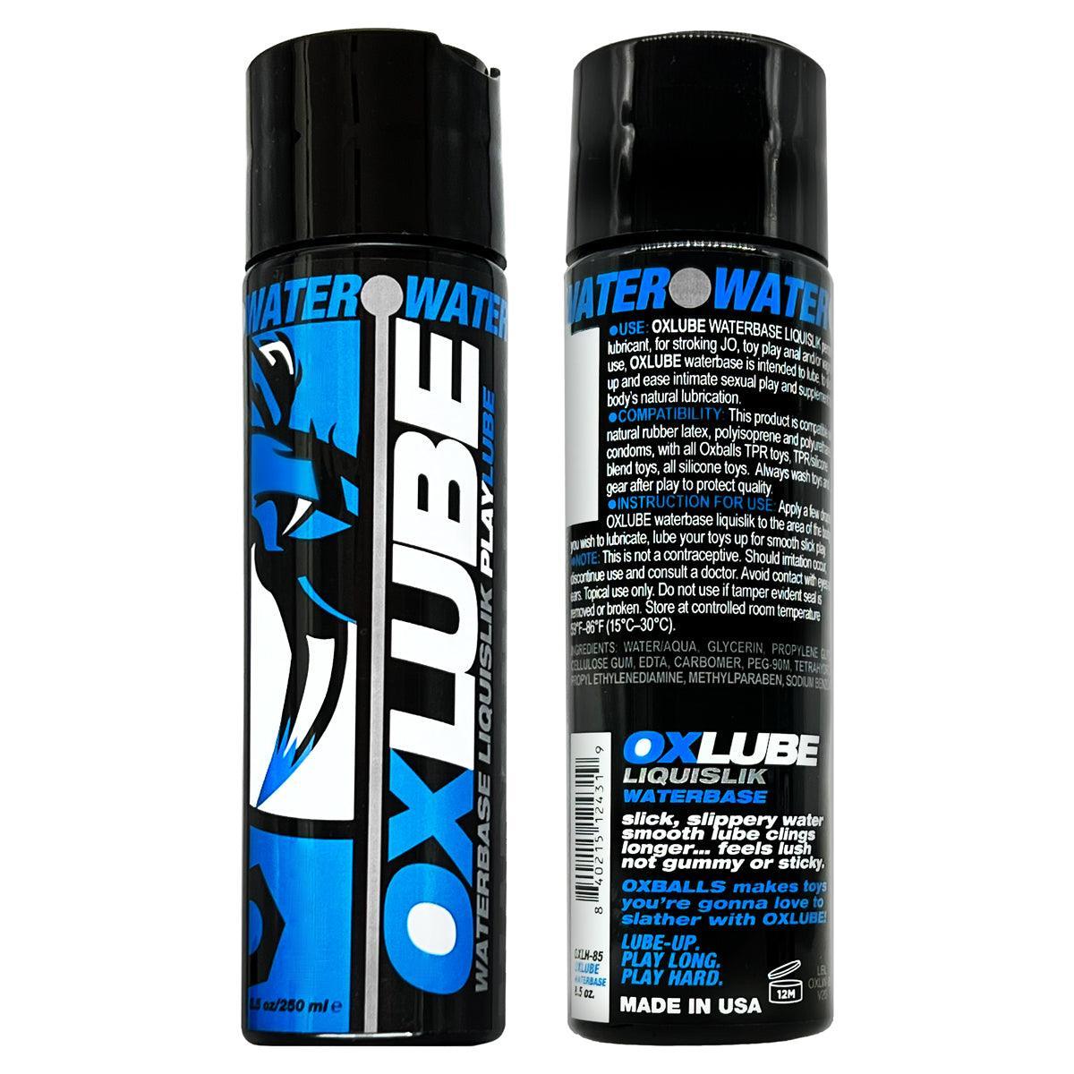 OXBALLS OXLUBE Liquislik • Water Lubricant