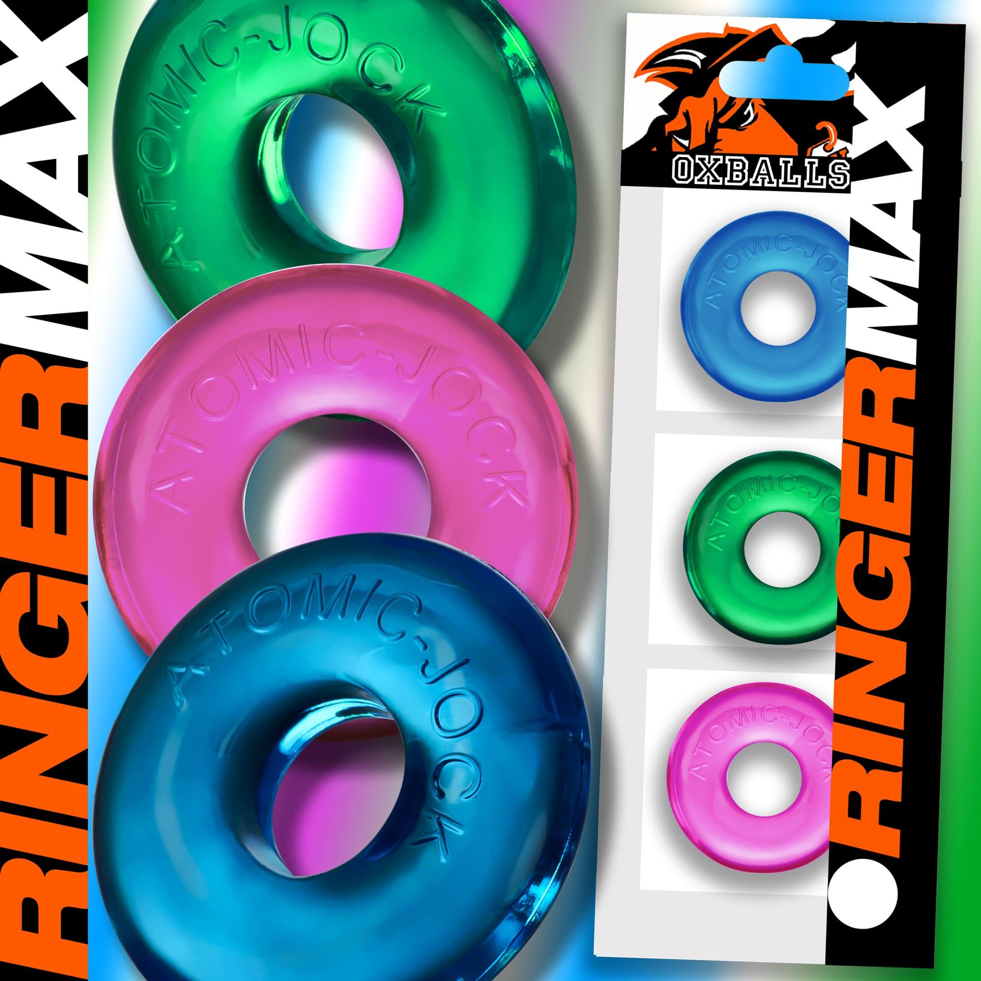 Oxballs Ringer MAX • (3-Pack) Penis Ring