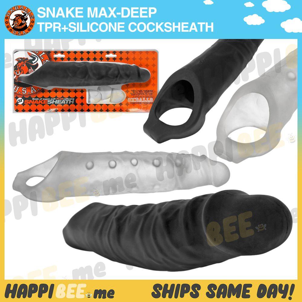 Oxballs Snake Max-Deep • Penis-Sheath - Happibee