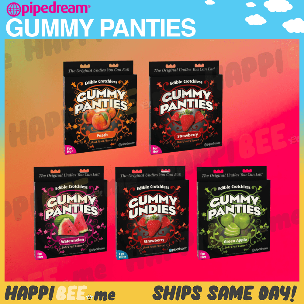 Pipedream Gummy Panties • Edible Crotchless Panties