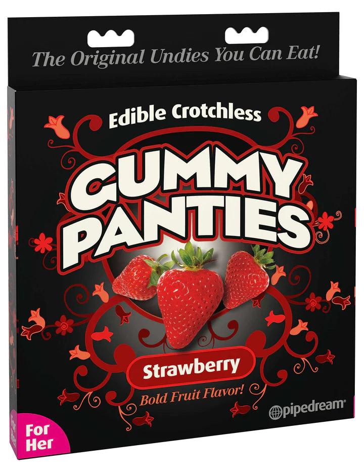 Pipedream Gummy Panties • Edible Crotchless Panties - Happibee