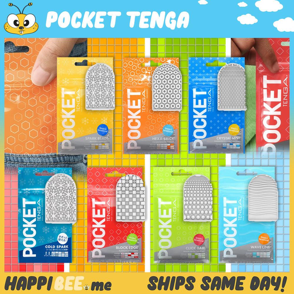 Pocket TENGA • 360° Textured Stroker - Happibee