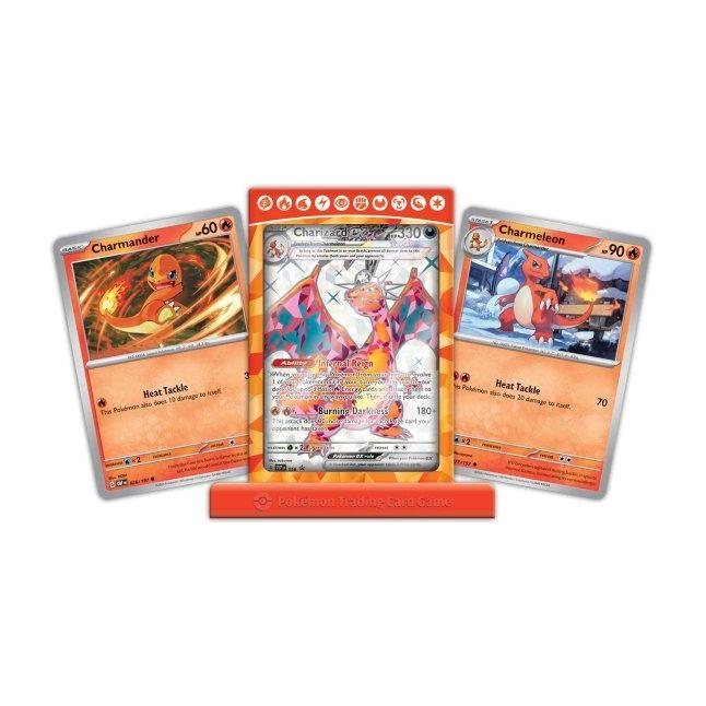 Pokémon TCG - Charizard ex Premium Collection • 6 Booster Packs + 2 Foil Cards