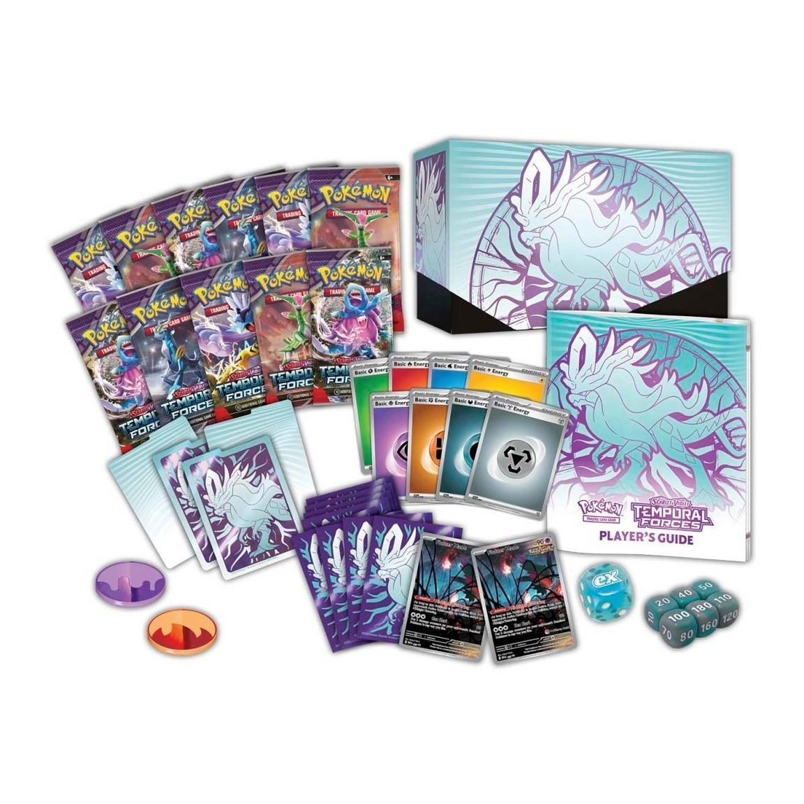 Pokémon TCG - Scarlet & Violet-Temporal Forces Elite Trainer Box • 11 Booster Packs + 2 Foil Cards