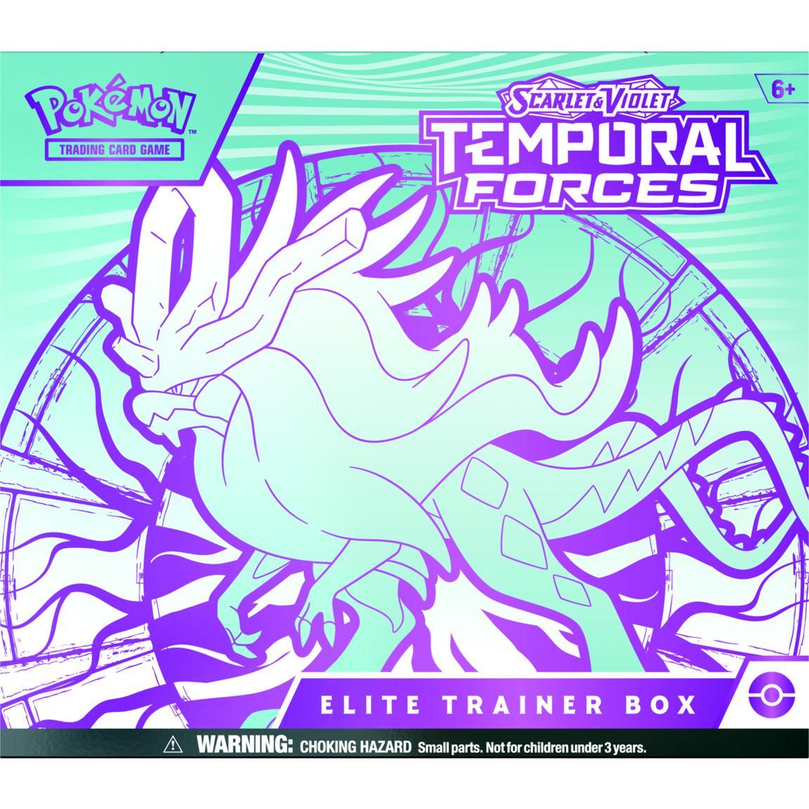 Pokémon TCG - Scarlet & Violet-Temporal Forces Elite Trainer Box • 11 Booster Packs + 2 Foil Cards