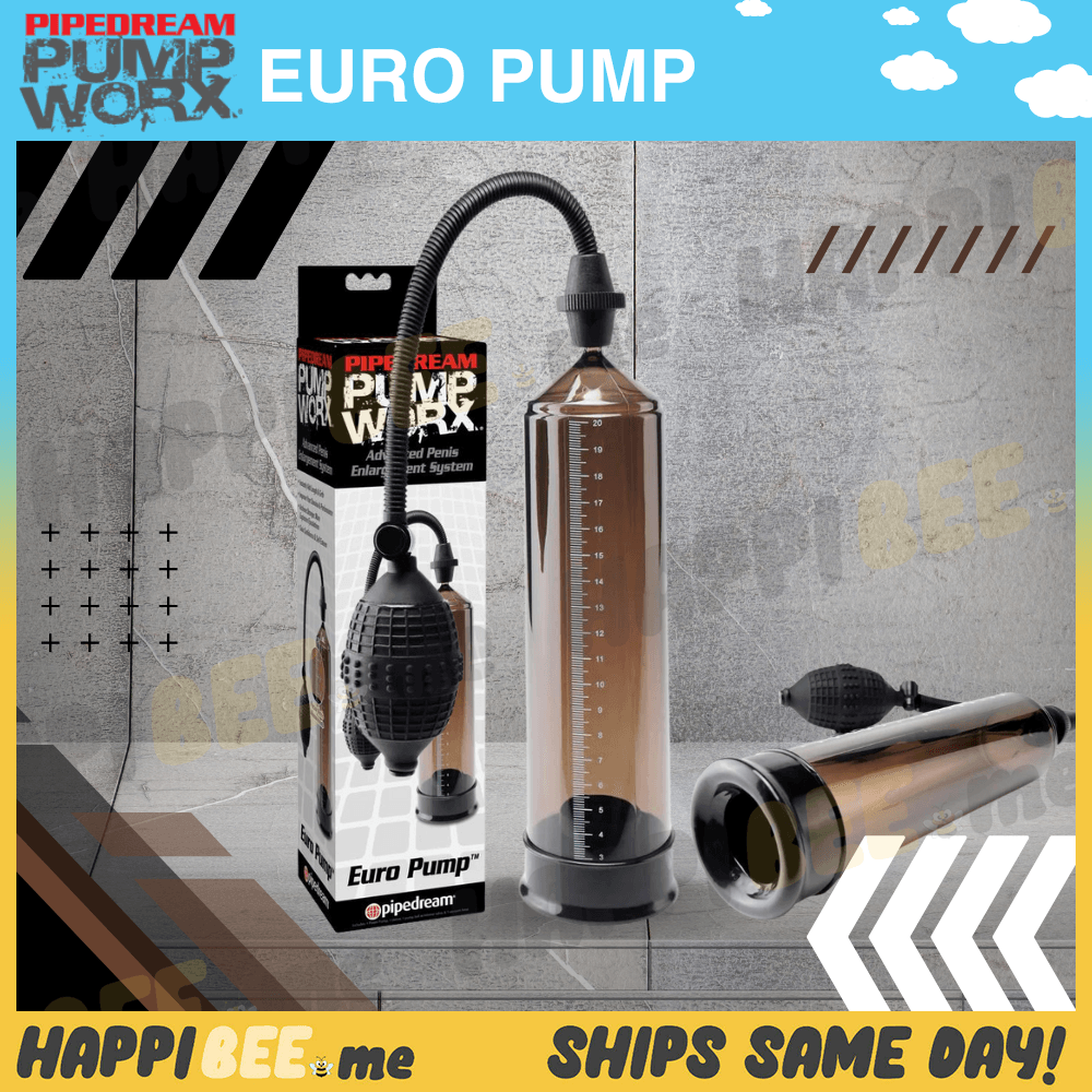 Pump Worx Euro Pump • Penis Pump - Happibee