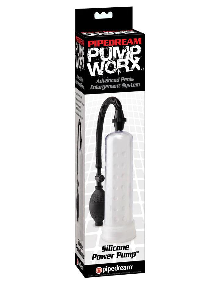 Pump Worx Power Pump (Silicone) • Penis Pump