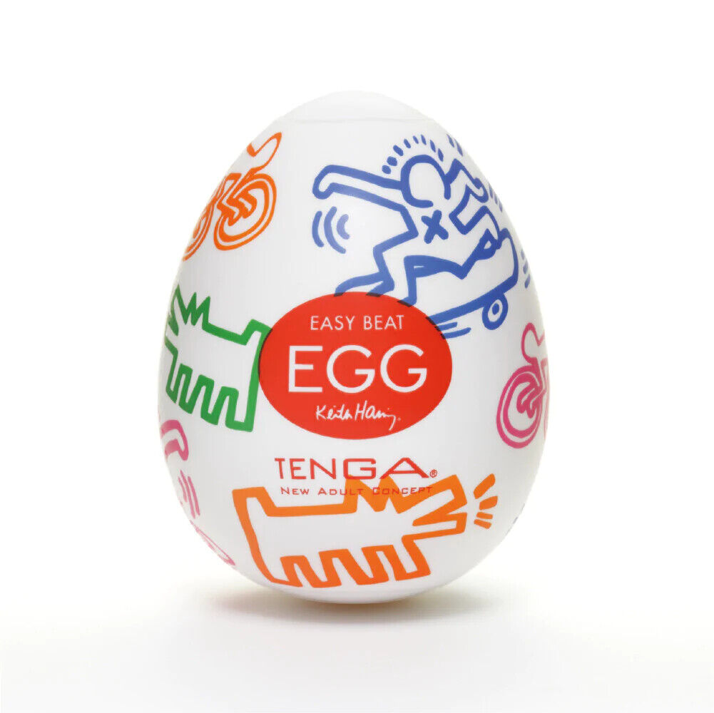 TENGA Egg (Keith Haring) • 360° Textured Stroker
