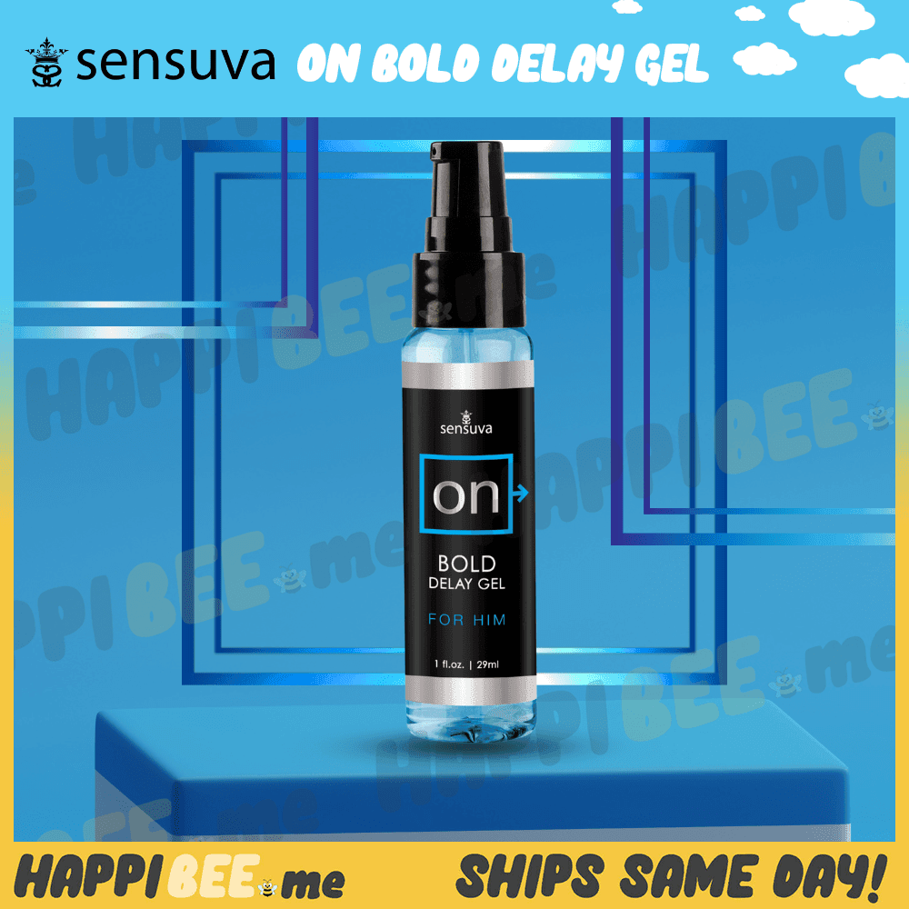 Sensuva Bold Delay Gel For Him • Male Desensitizing Serum