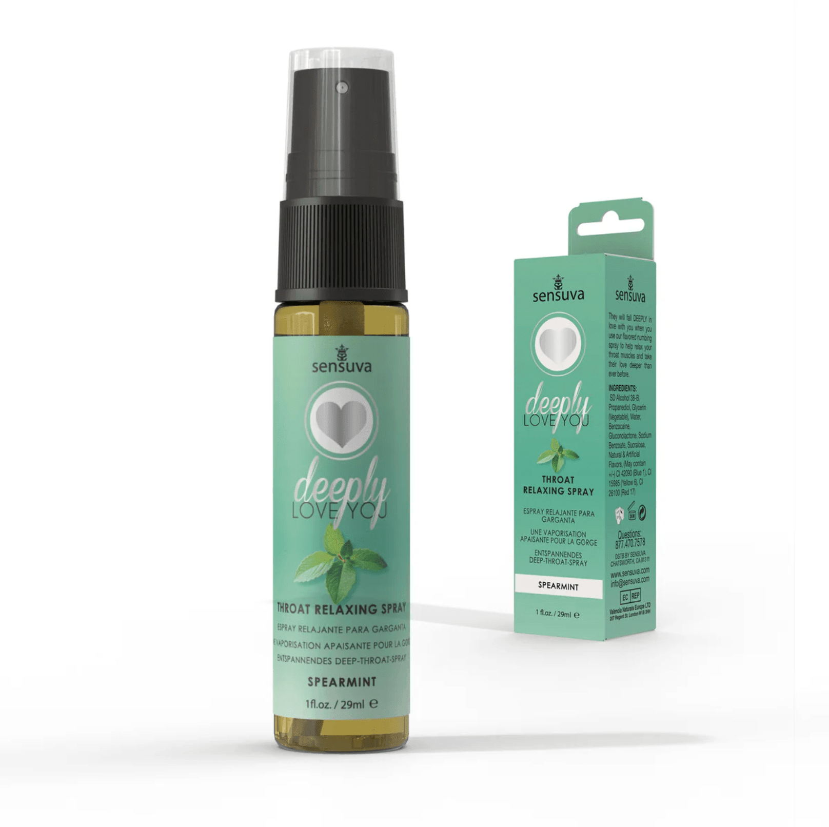 Sensuva Deeply Love You • Oral Numbing Spray - Happibee.com