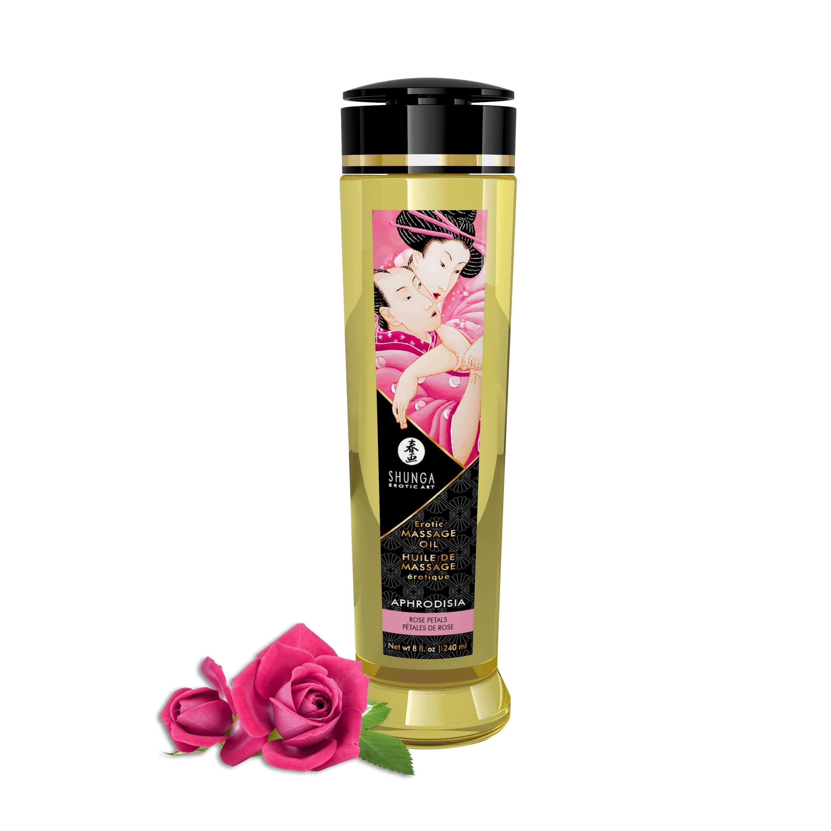 SHUNGA Erotic Massage Oil • Cold Pressed & Vitamin E Infused