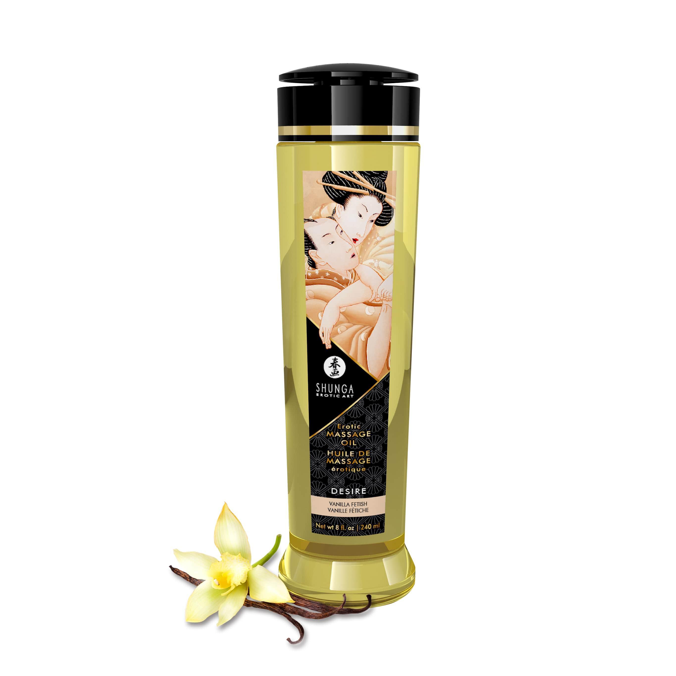 SHUNGA Erotic Massage Oil • Cold Pressed & Vitamin E Infused