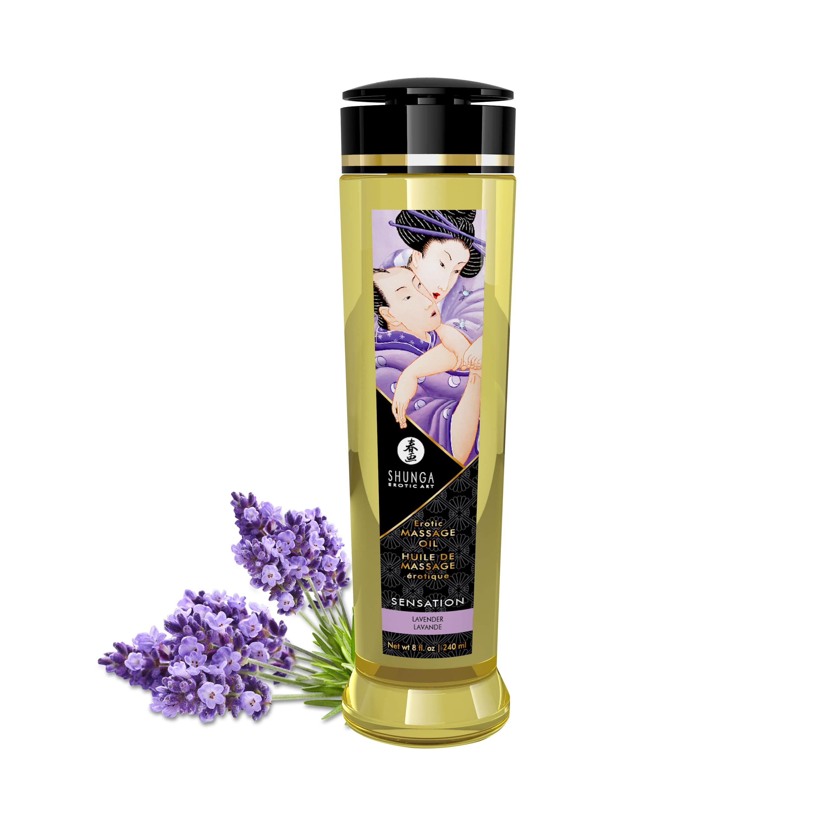 SHUNGA Erotic Massage Oil • Cold Pressed & Vitamin E Infused