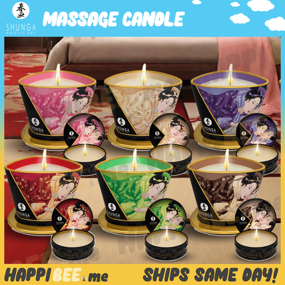 SHUNGA Massage Candle • Massage Lotion