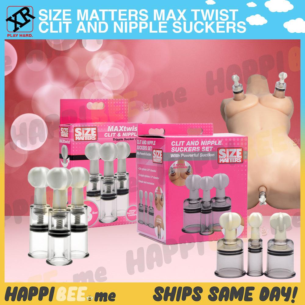 Size Matters Clit & Nipple Suckers • Nipple or Pussy Pump - Happibee.com