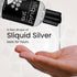 Sliquid Silver bottle dispensing lubricant into a hand