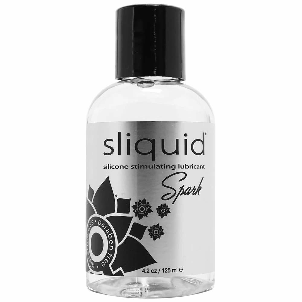Sliquid Spark 4.2 oz bottle on a white background