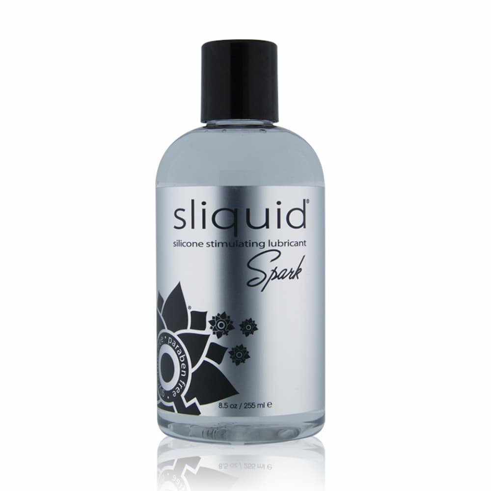 Sliquid Spark 8.5 oz bottle on a white background