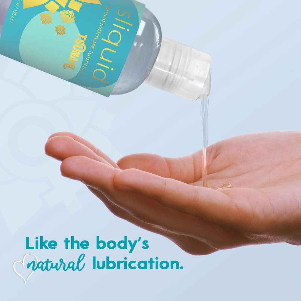 Sliquid Tsunami being poured into a hand