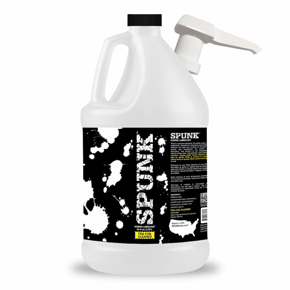 SPUNK Hybrid 64 fl oz jug with pump attachment