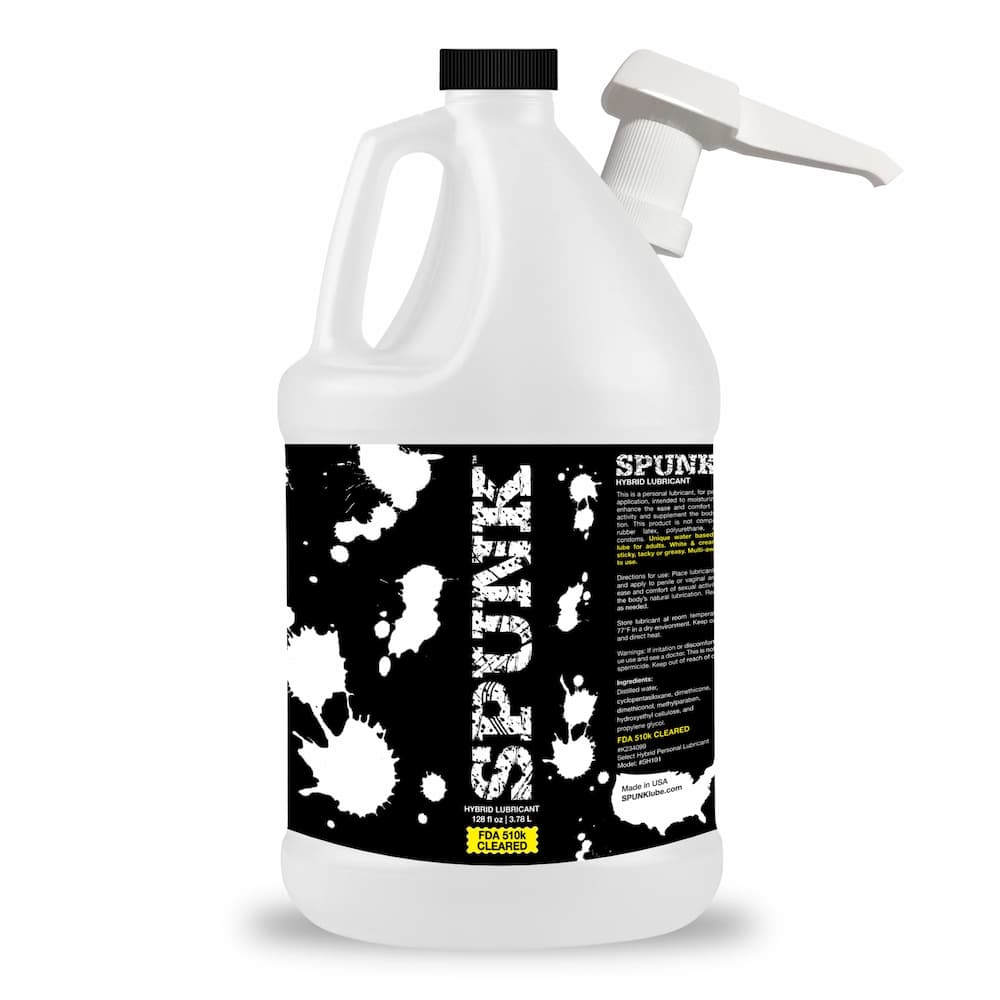 SPUNK Hybrid 128 fl oz gallon jug with pump attachment