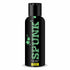 SPUNK Pure Silicone 2 oz black bottle, front label