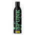 SPUNK Pure Silicone 8 oz black bottle, front label