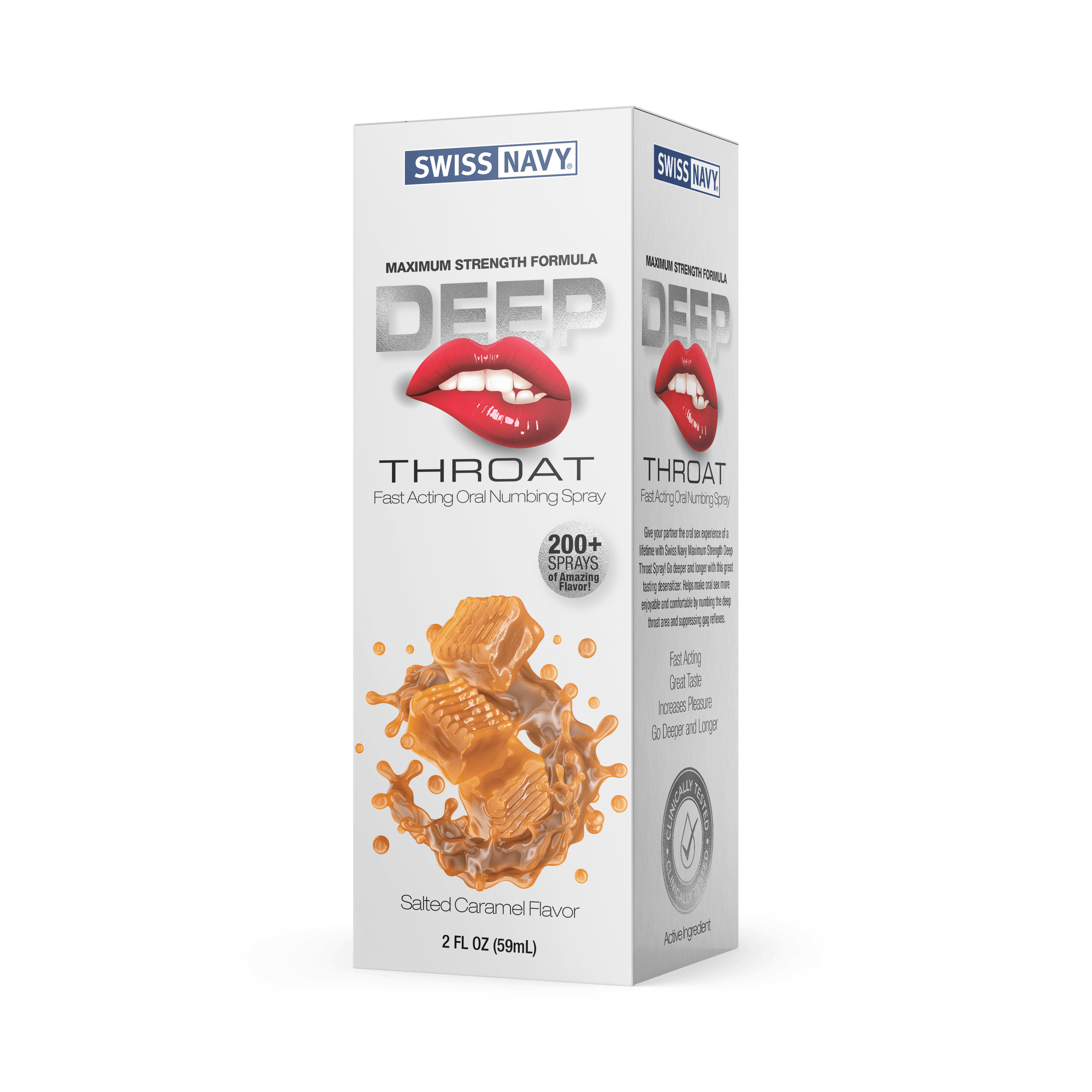 Swiss Navy Deep Throat (Flavored) • Oral Numbing Spray