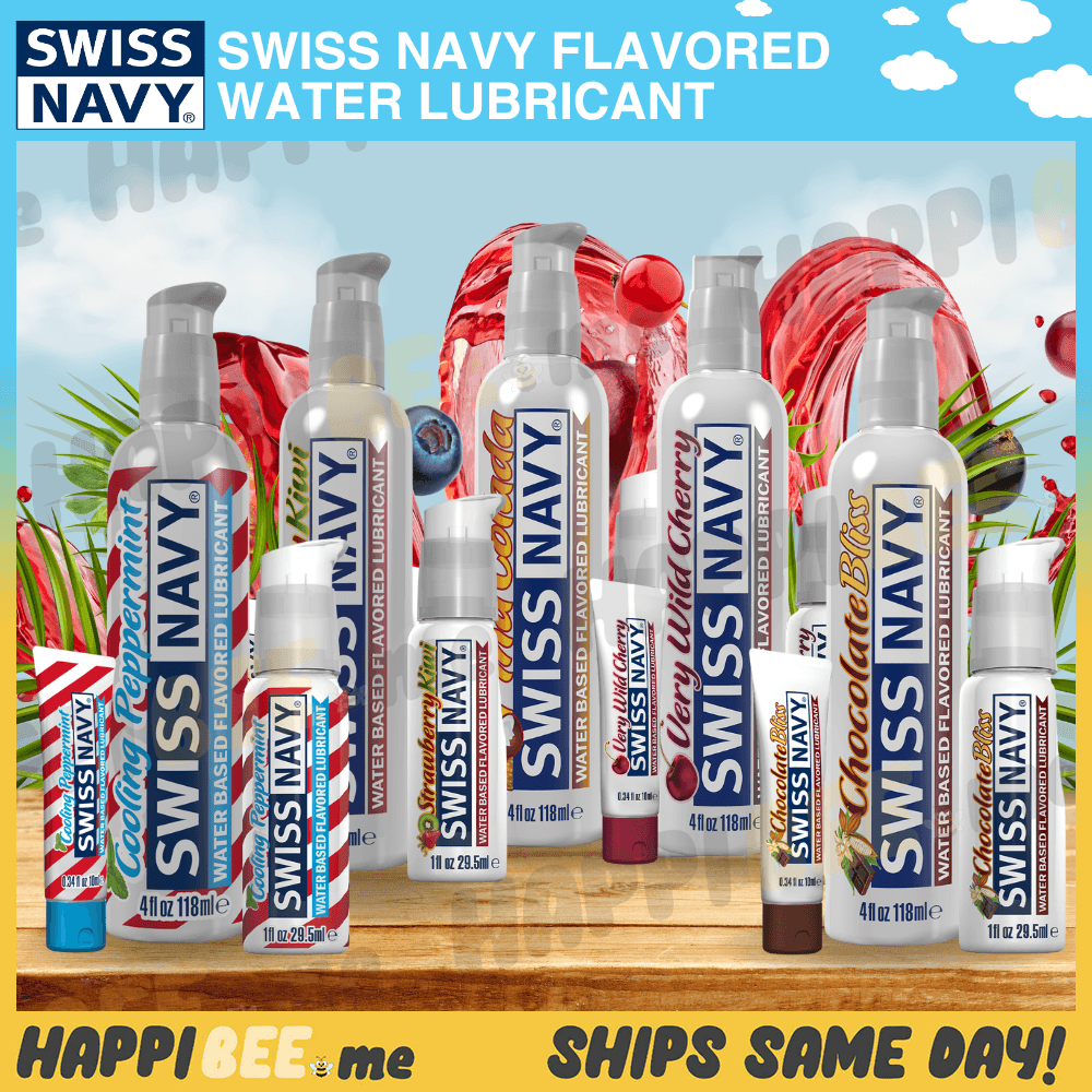 Swiss Navy Flavored • Edible Water Lubricant