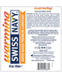 Swiss Navy Warming • Water Lubricant