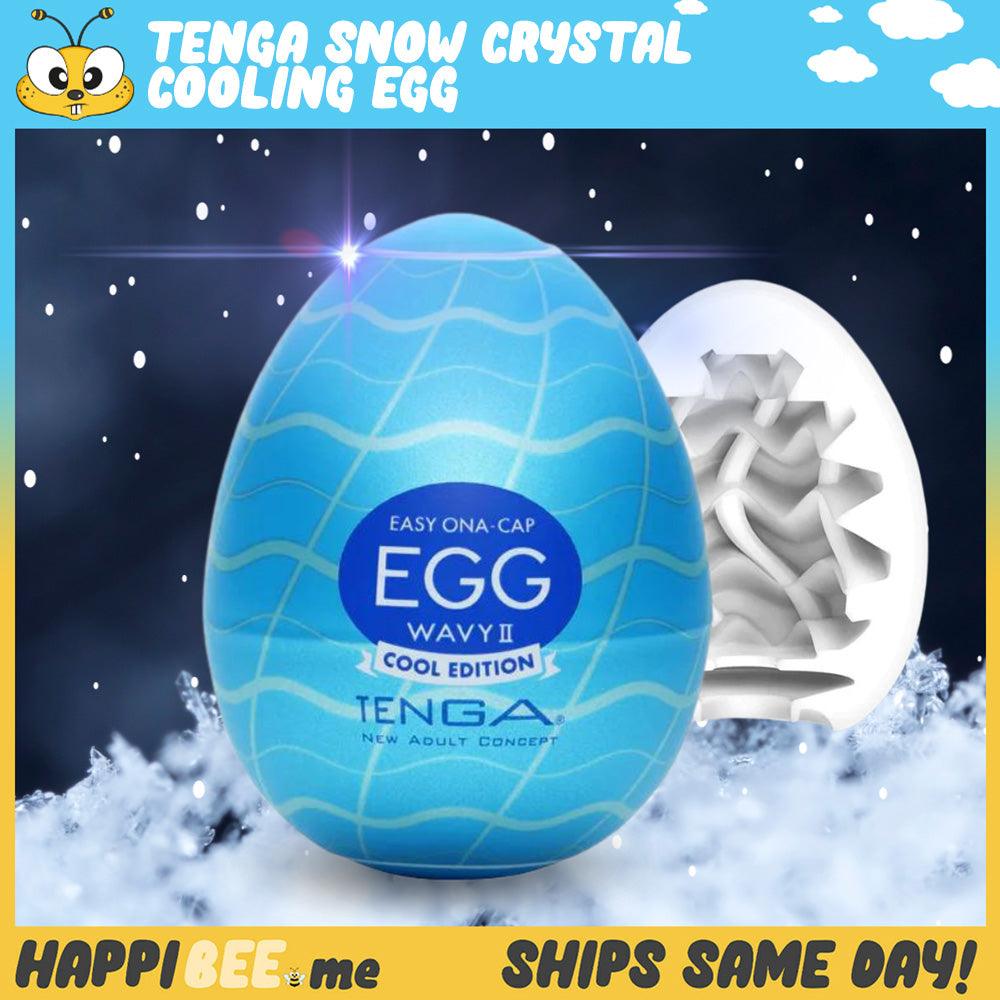 TENGA Egg Cold Spark (Cooling) • 360° Textured Stroker - Happibee