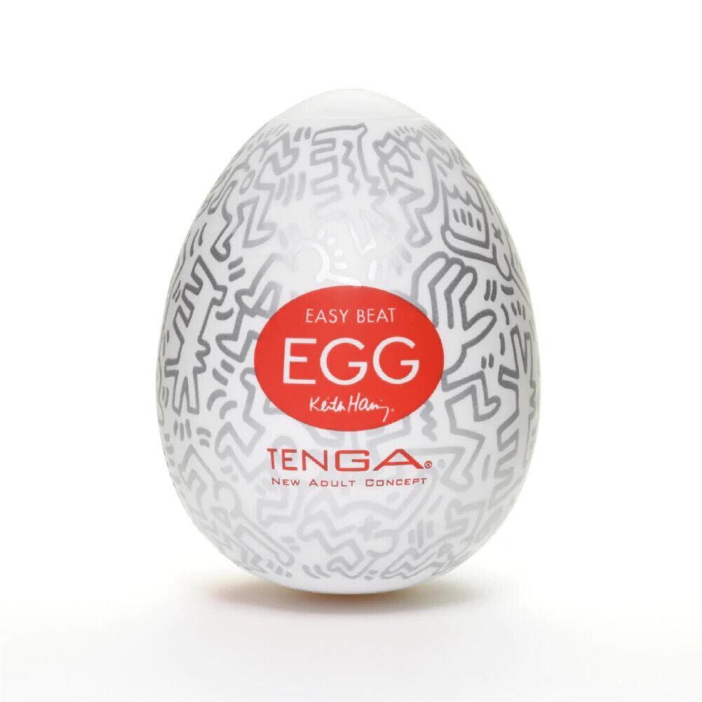 TENGA Egg (Keith Haring) • 360° Textured Stroker