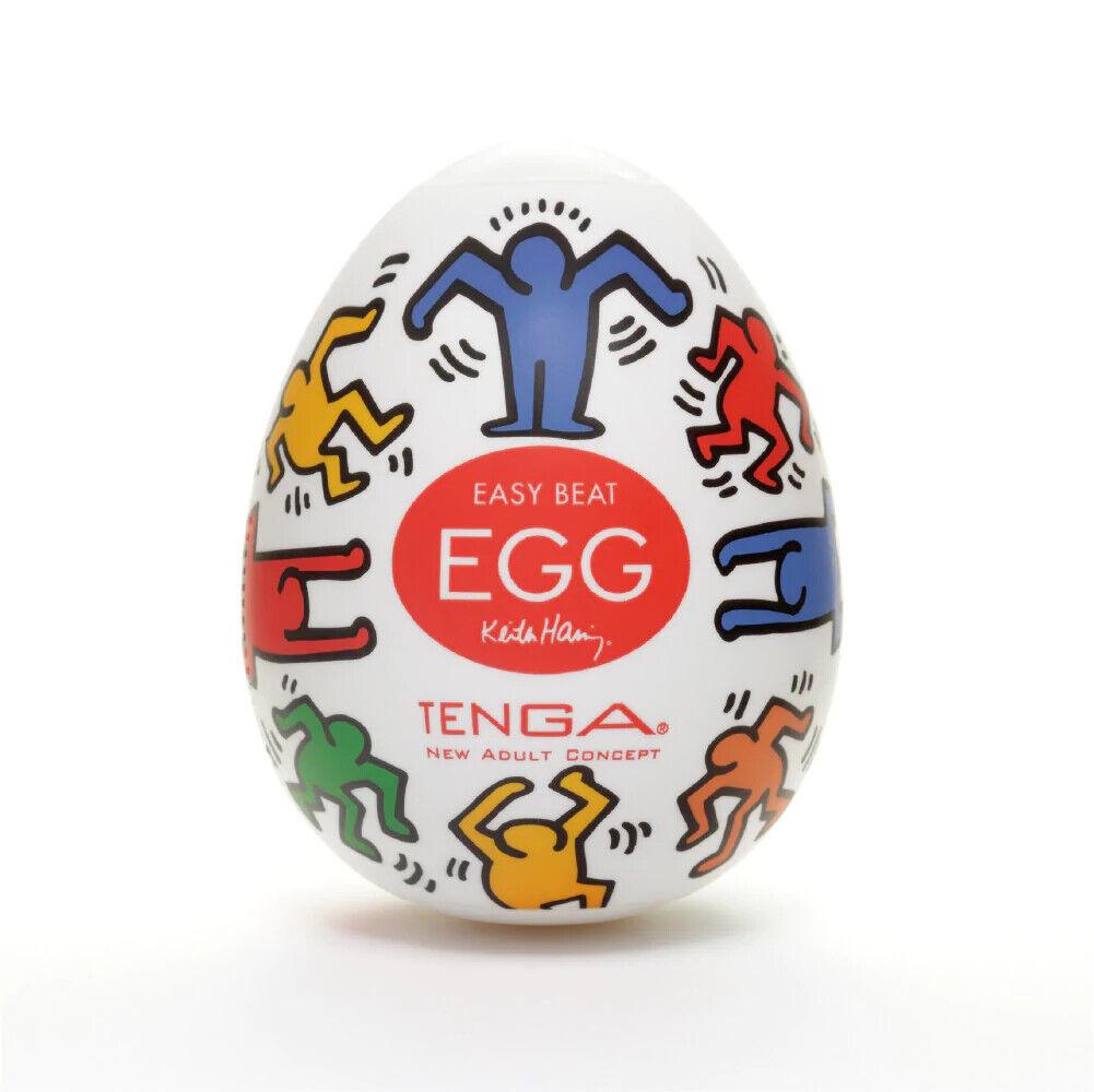 TENGA Egg (Keith Haring) • 360° Textured Stroker