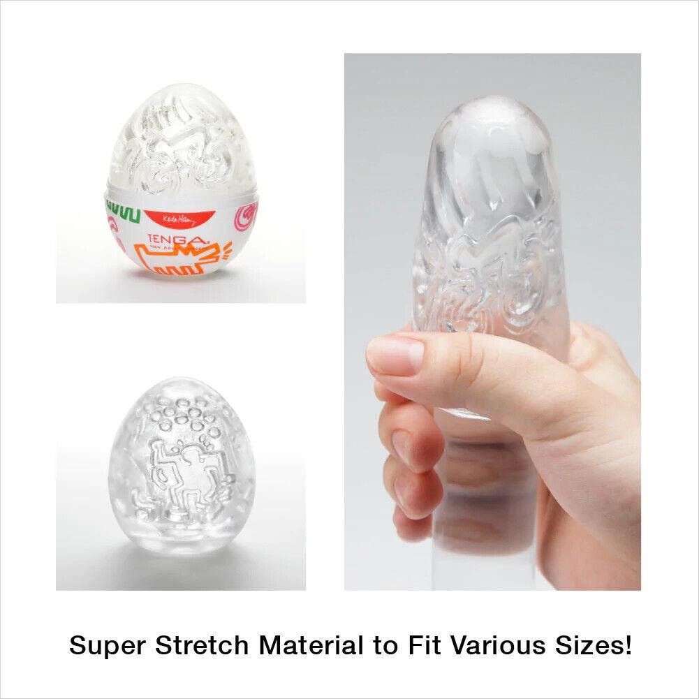 TENGA Egg (Keith Haring) • 360° Textured Stroker