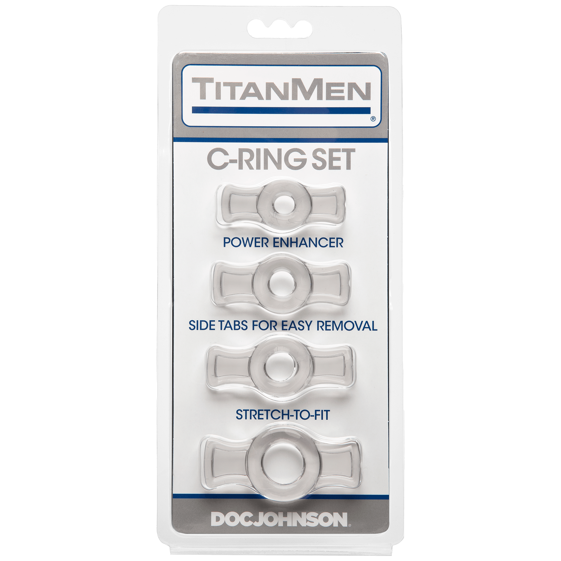 TitanMen Stretch-To-Fit (3-Pack) • Cock Ring Set