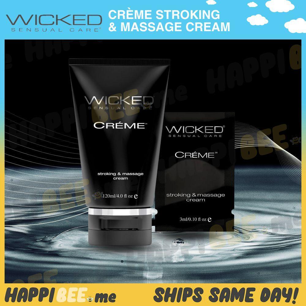 Wicked Creme masturbation lotion for men 4 oz