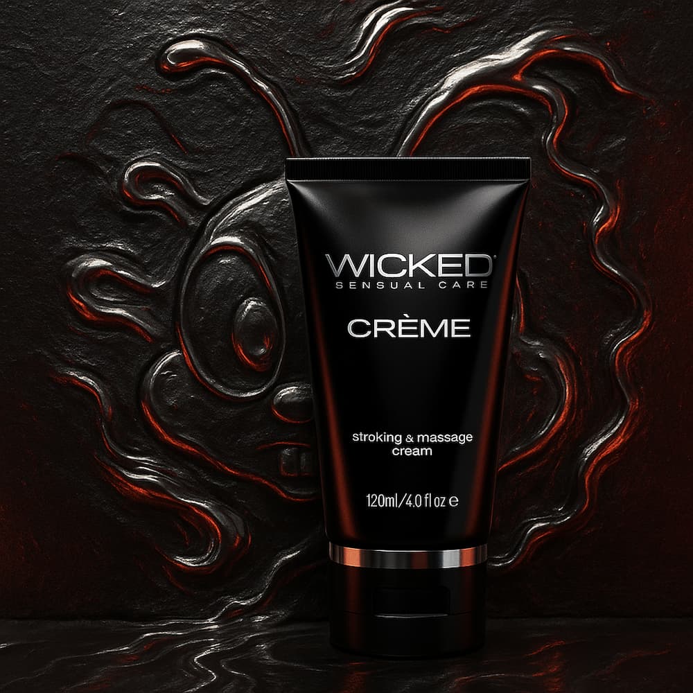 Wicked Creme oil-based masturbation lube product image